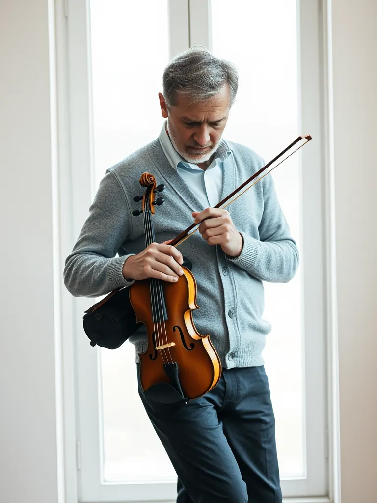 A portrait of Declan Moore, Strings